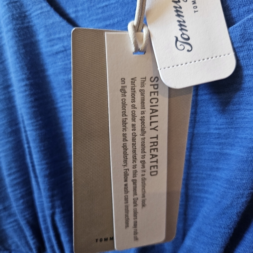 Tommy Bahama Arden Short Ruffle Dress (Cobalt Sea) - Picture 6 of 9